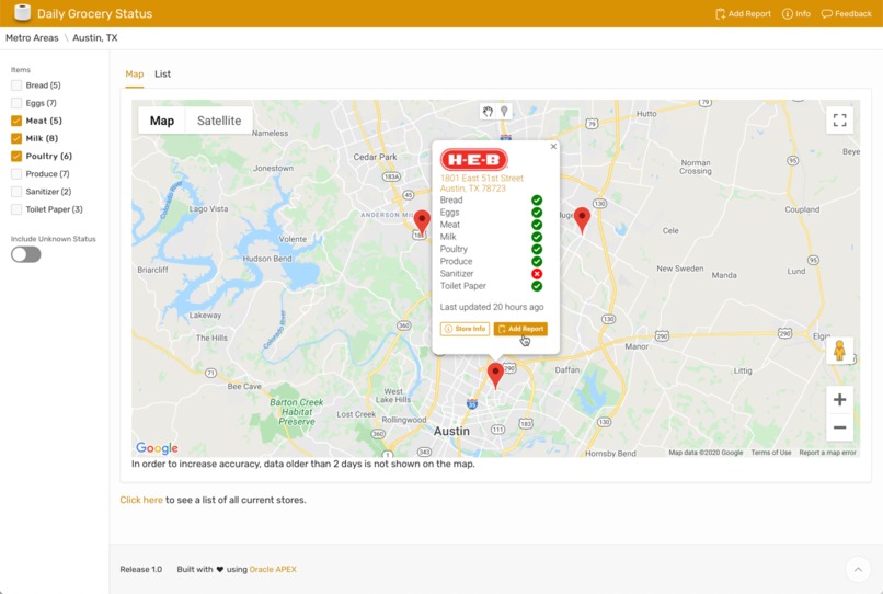 Daily Grocery Status – screenshot 3