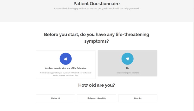 CovidHospital.org – screenshot 4