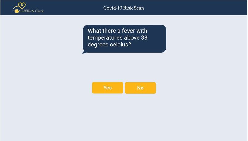 COVID-19 Risk Check Website – screenshot 4