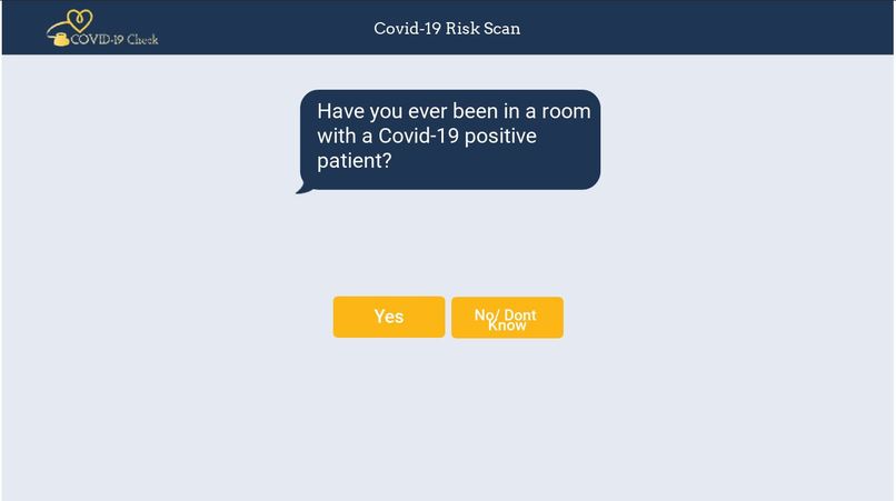 COVID-19 Risk Check Website – screenshot 5