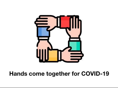 Hands come together for COVID-19 – screenshot 1