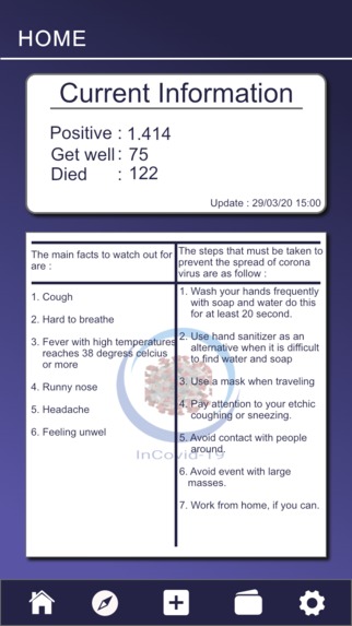 InCovid-19 – screenshot 2