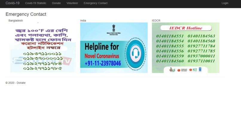 War against Covid-19 for human being – screenshot 1
