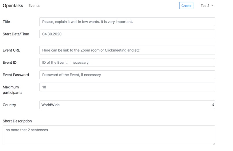Open Talks – screenshot 6
