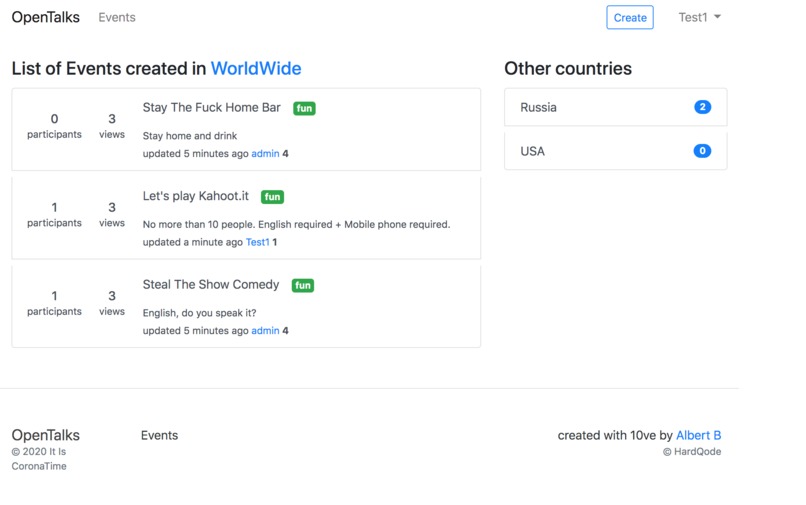 Open Talks – screenshot 8