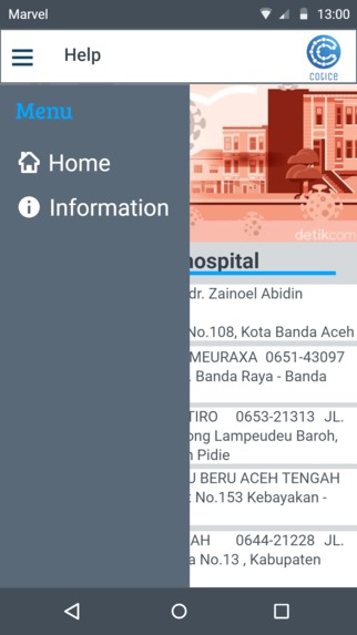 COTICE (Covid19 Information Center) – screenshot 7