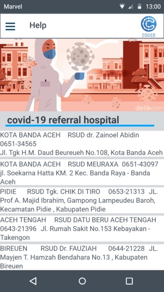 COTICE (Covid19 Information Center) – screenshot 10