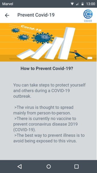 COTICE (Covid19 Information Center) – screenshot 11