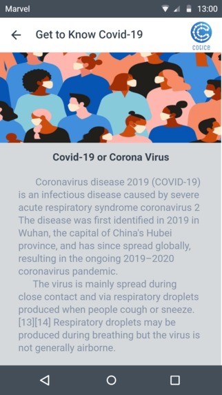 COTICE (Covid19 Information Center) – screenshot 12