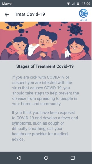COTICE (Covid19 Information Center) – screenshot 13