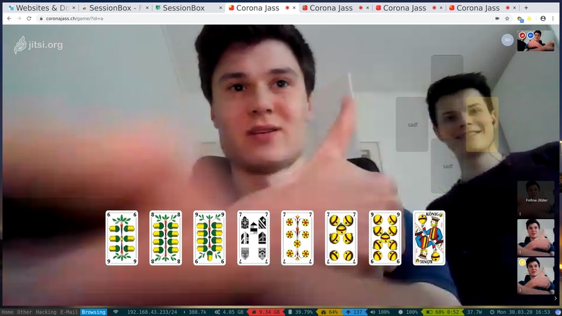 CoronaJass.ch – screenshot 2