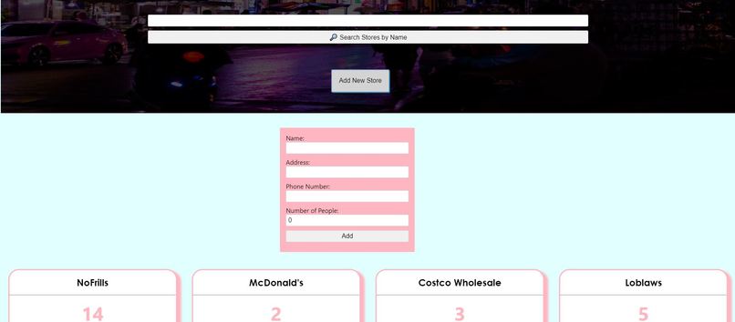 Covid-19 Store Tracker – screenshot 3