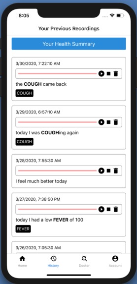14 Day Coronavirus Symptom Tracker – screenshot 2