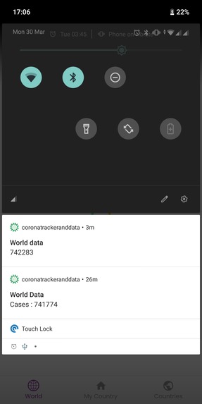 Corona tracker and live data. – screenshot 2