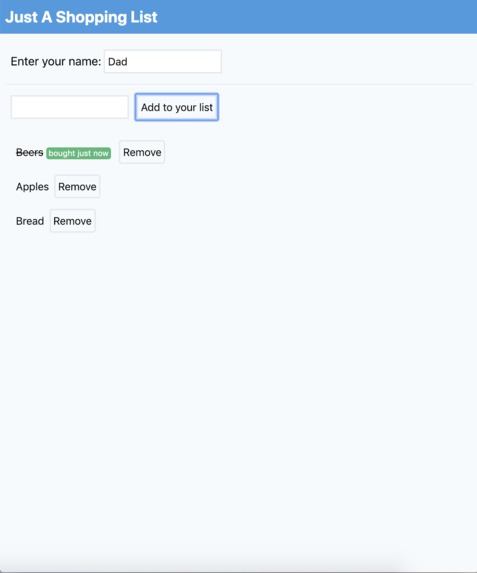 Just A Shopping List – screenshot 2