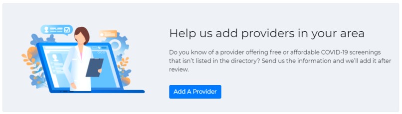 COVID-19 Telehealth Directory – screenshot 3