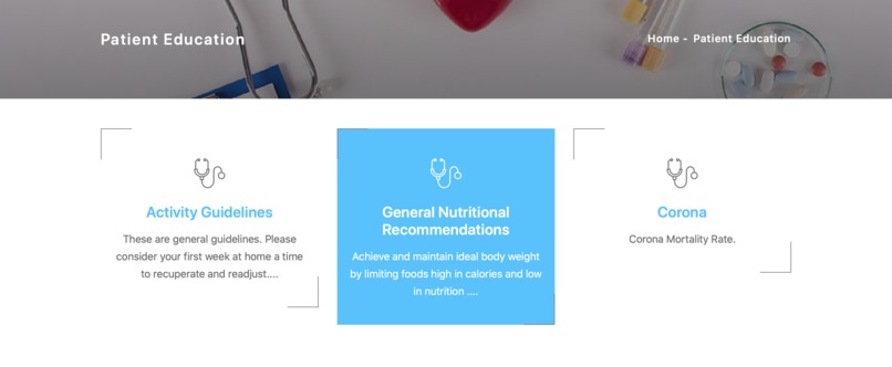CovidCare – screenshot 1