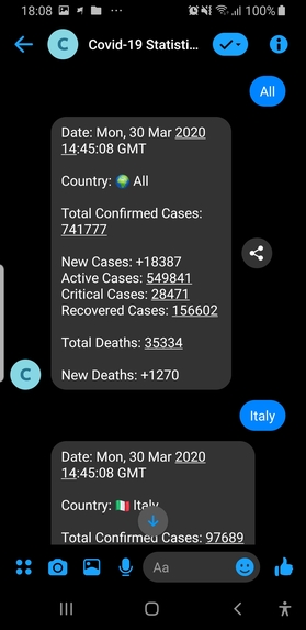 Covid-19 Statistics and Information in Sign Language – screenshot 3