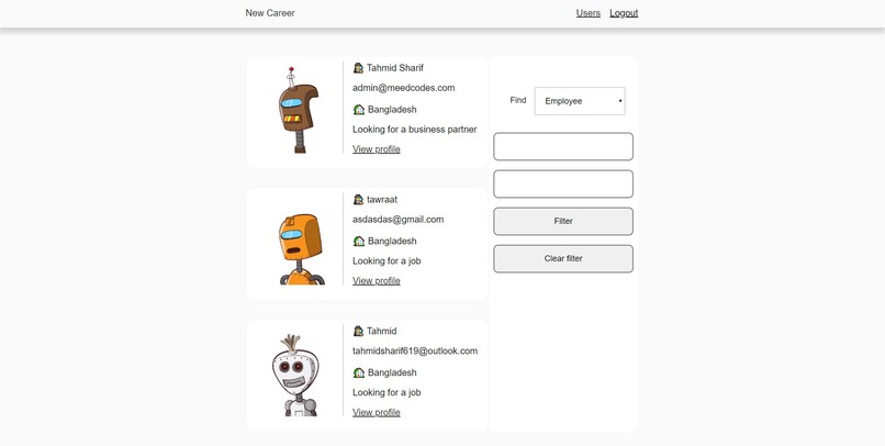 New Career – screenshot 2