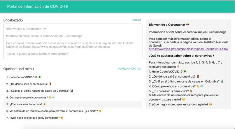 Coronavirus Info Chat – screenshot 2