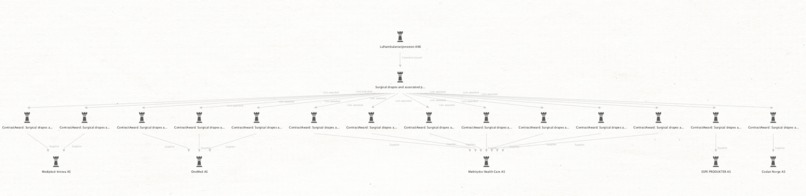 PPE Supplier Mapping with Maltego & Aleph – screenshot 1