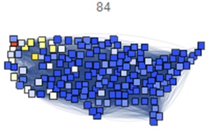 Coronavirus propagation dynamics – screenshot 17