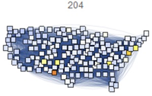 Coronavirus propagation dynamics – screenshot 25