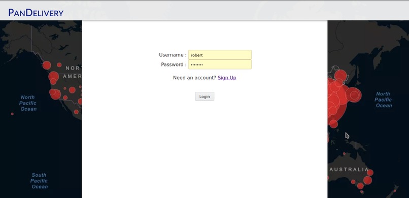 PanDelivery – screenshot 1