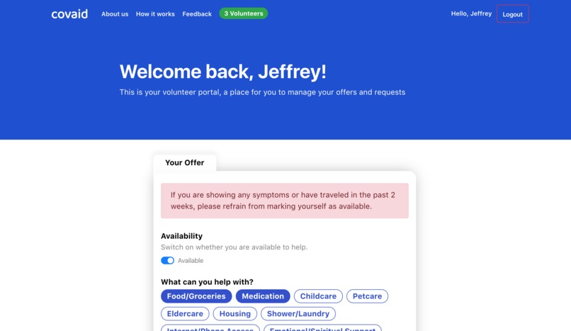 Covaid – screenshot 3