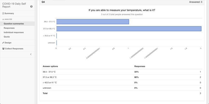 COVID-19 Daily Self Report – screenshot 4