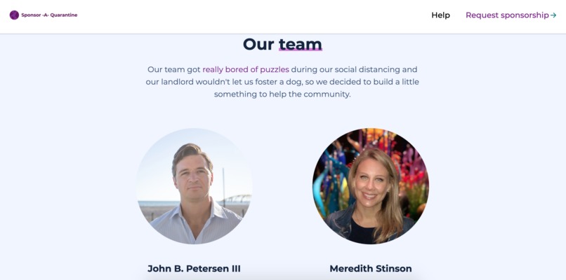 Sponsor A Quarantine – screenshot 4