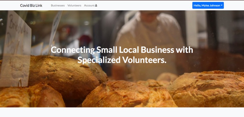 CovidBizLink – screenshot 1