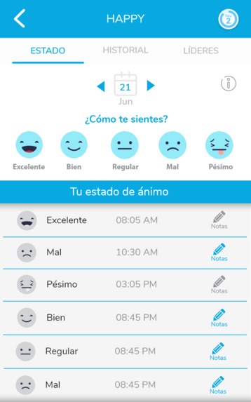 Happhe App – screenshot 2