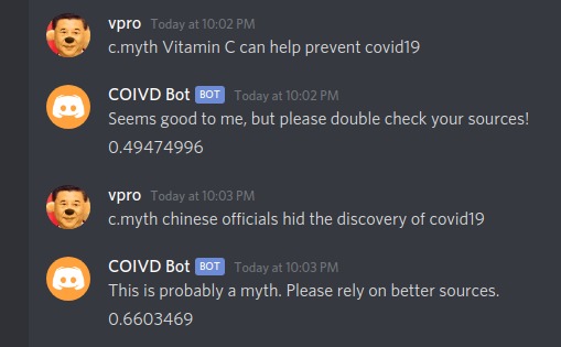 Fakovid – screenshot 1