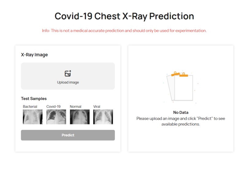 SC2-Net / Covid-19 X-Ray Detector – screenshot 1