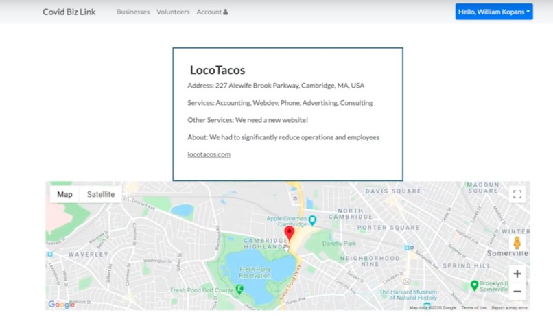 CovidBizLink – screenshot 5