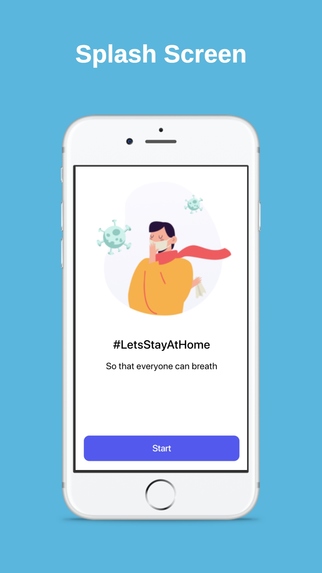 LetsStayAtHome – screenshot 1
