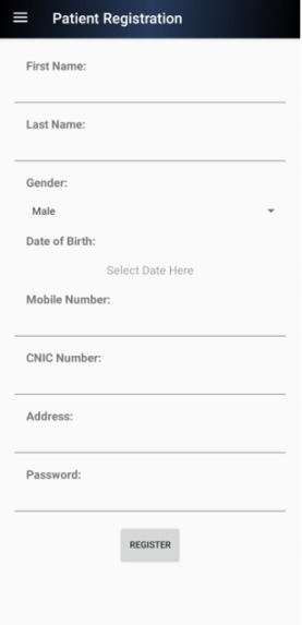 Healthcare Management Application – screenshot 2