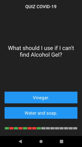 Quiz COVID19 – screenshot 5