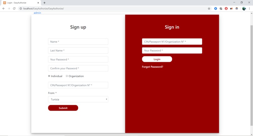 EasyAuthorize – screenshot 1