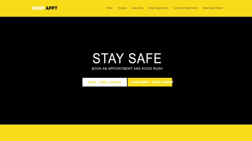 Grocery Store Appointment – screenshot 1