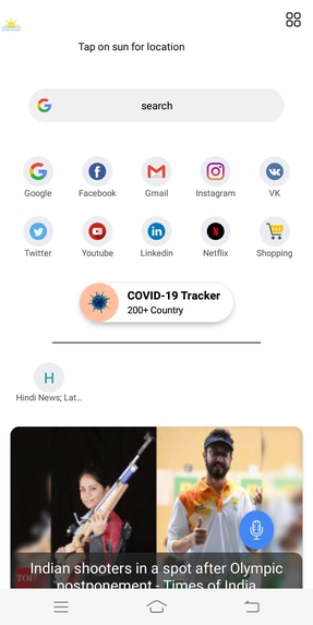 Indi Browser – screenshot 2