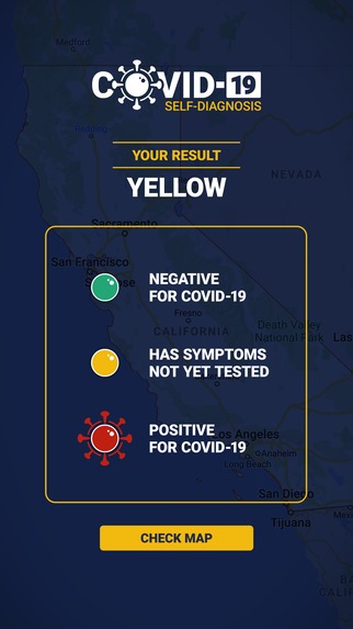 Covid19 self diagnosis  – screenshot 3