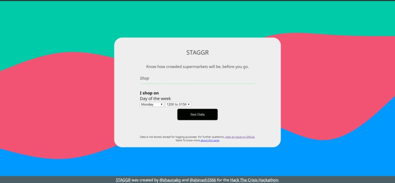 STAGGR – screenshot 1