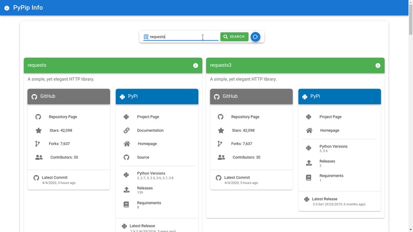 PyPip Info – screenshot 3
