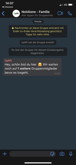 Not Alone - WhatsApp support groups – screenshot 12