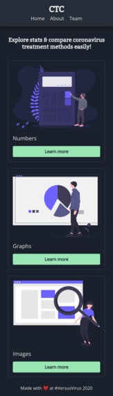 Coronavirus Treatment Comparison (CTC) – screenshot 8