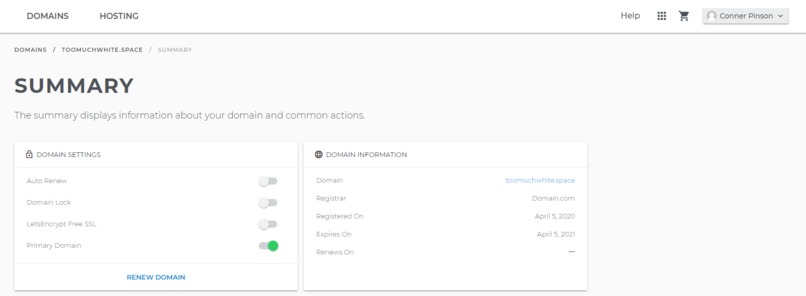 toomuchwhite.space – screenshot 3