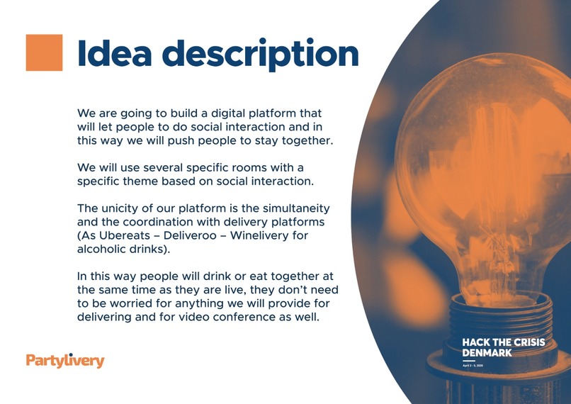 Partylivery – screenshot 1