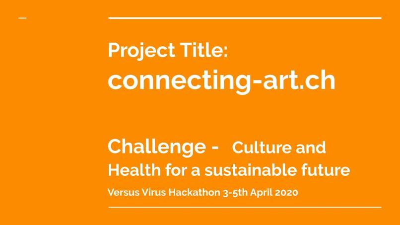 Switzerland is Connecting-Art.ch  – screenshot 1